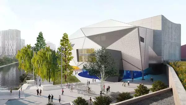 The Factory external view render