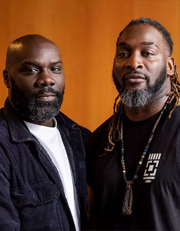 Mikey Asante and Kenrick Sandy