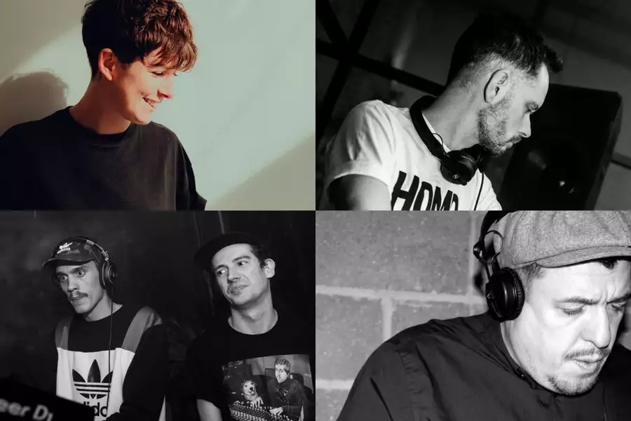 Festival Square July 10 canvas image