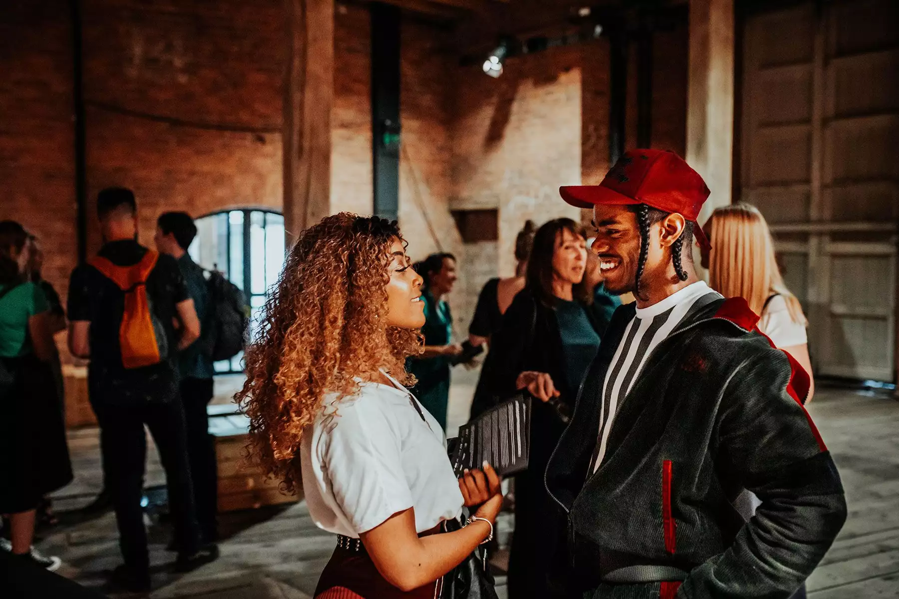 Two young people at MIF21