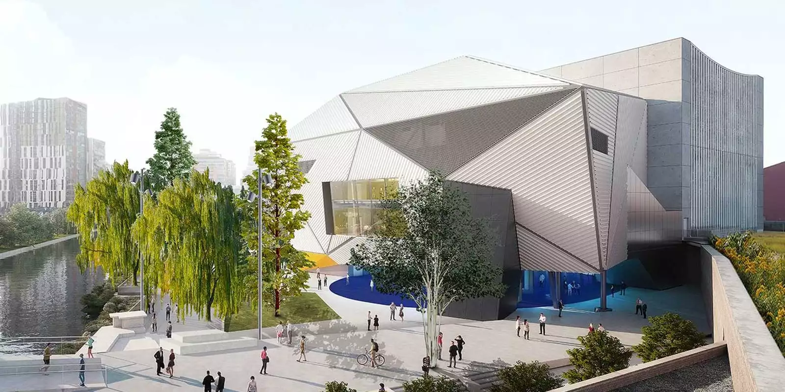 The Factory external view render