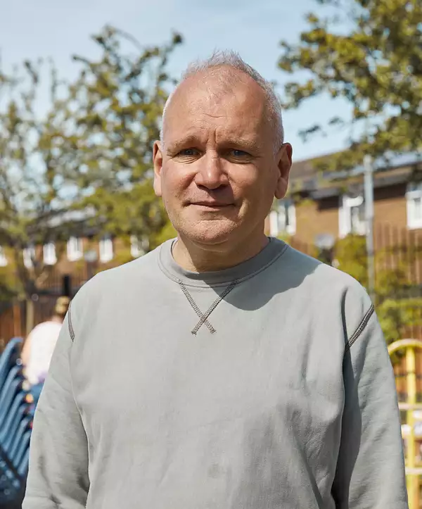 A portrait of Neighbourhood Organiser David Kay